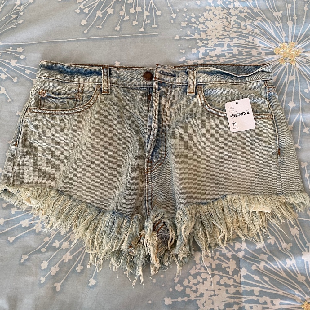 NWT Free People Jean Shorts